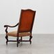 Louis XV Style Carved Walnut Armchair with Needlepoint Upholstery, France
