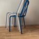 Set of three Tolix chairs