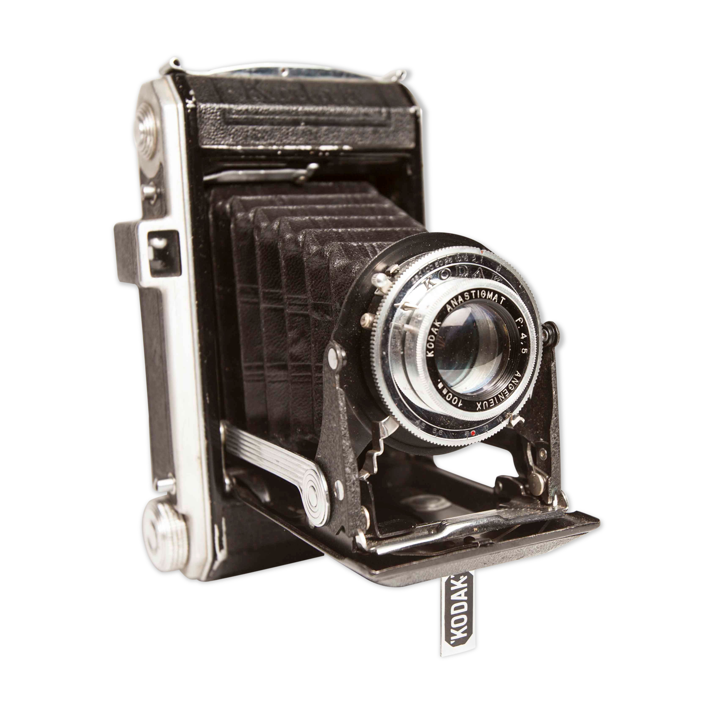 Camera Kodak Folding 620 bellows leather 1950