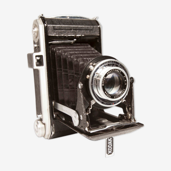 Appareil photo Kodak Folding 620 soufflet cuir 1950