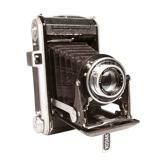 Camera Kodak Folding 620 bellows leather 1950