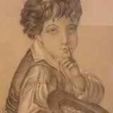 Charcoal drawing