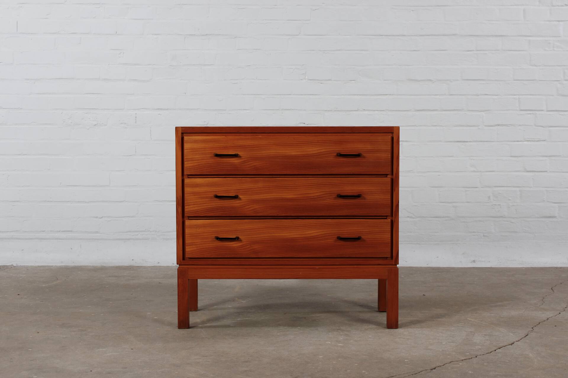 Vintage Schubladen Kommode Schrank Weichholz 60er