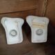 Ceramic Hands Bookends