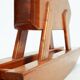 Midcentury rocking horse in oak, The Netherlands, 1950s