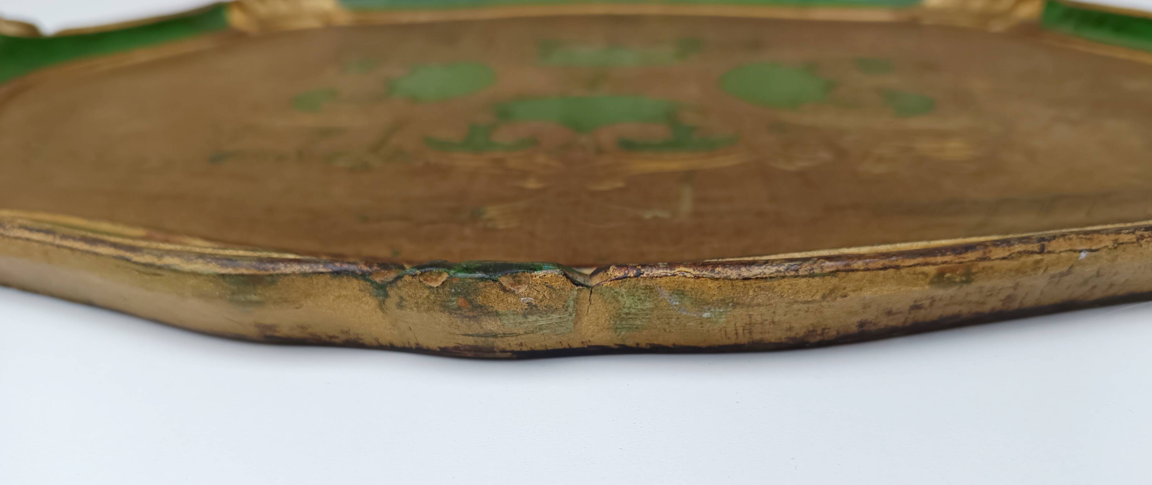 Vintage Florentine tray