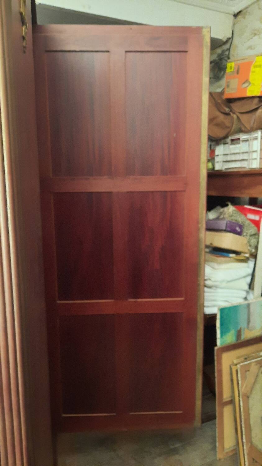 Old art deco style wardrobe