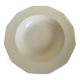 Octagonal fine earthenware table centrepiece 1920 white cream