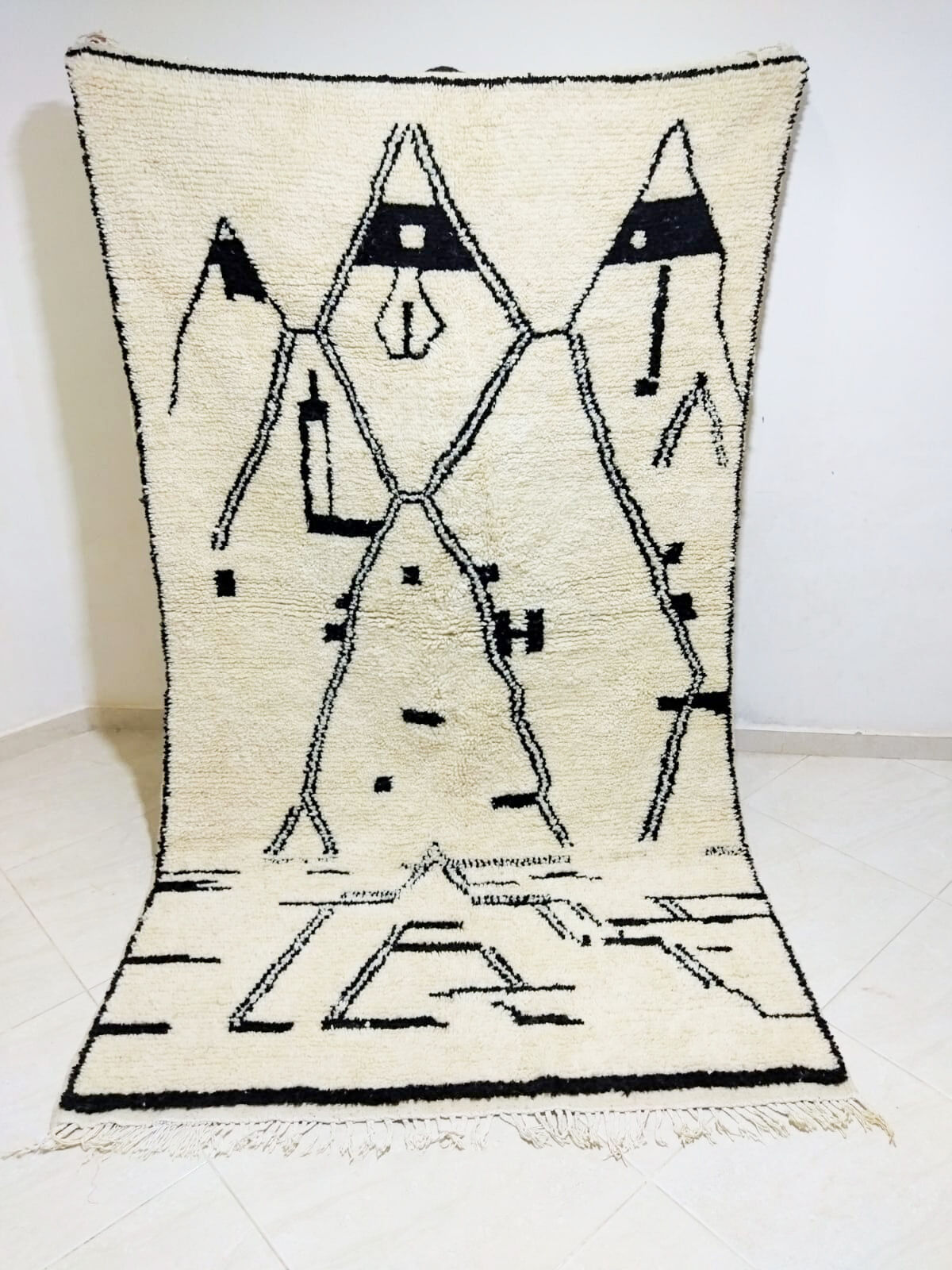 Berber mountain carpet 242 X 138 CM