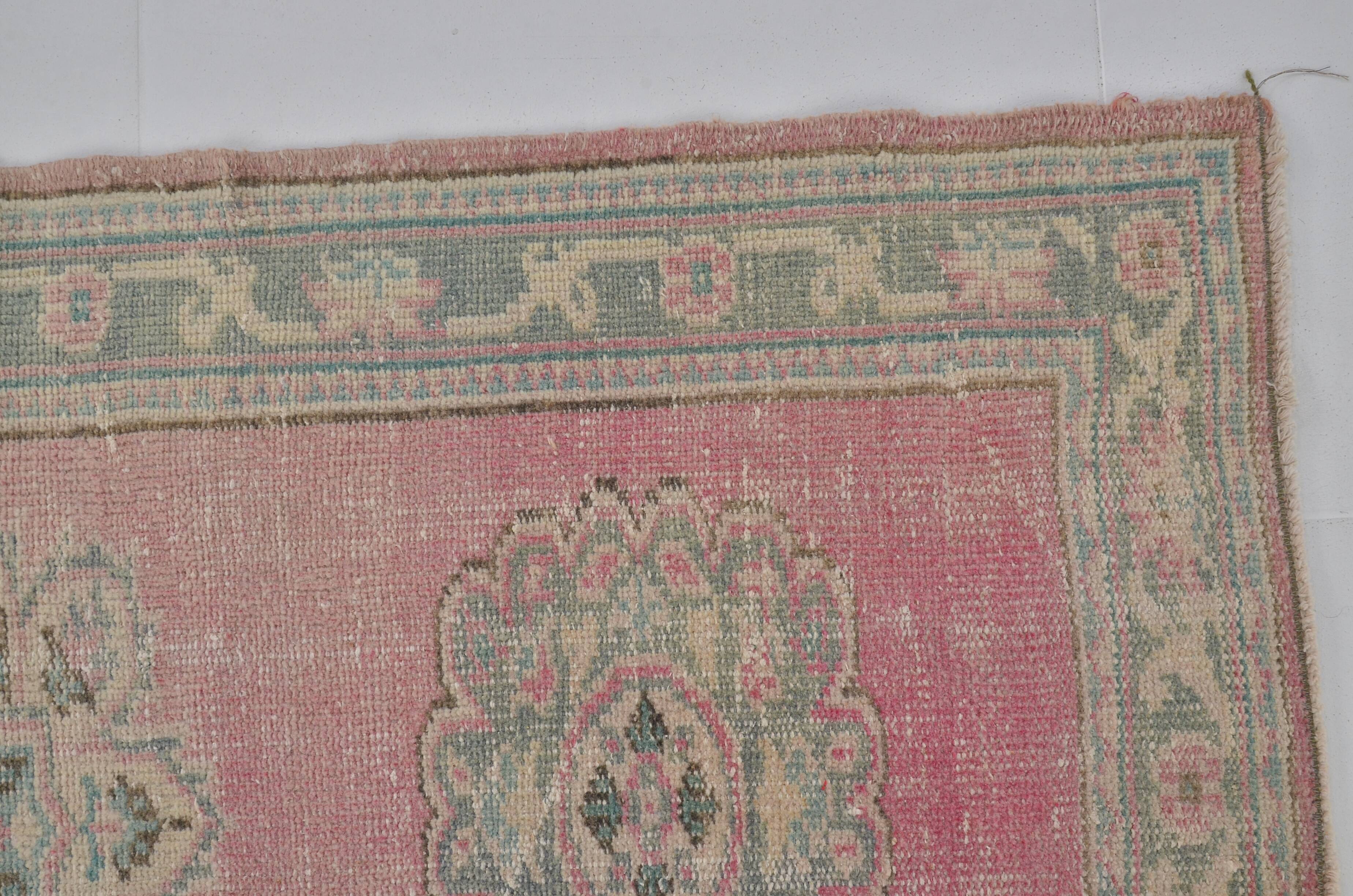 Handknotted Floral Oushak Runner sku 2441