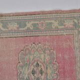 Handknotted Floral Oushak Runner sku 2441