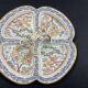 Four-lobed beggar worker's hors d'oeuvre in Chantilly porcelain, Japanese decor