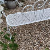 Banc de jardin ancien en fer