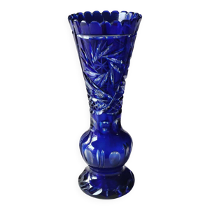 Vase en cristal de Bohème