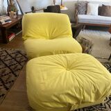 Airborne 70's Potato Armchair and Pouf