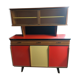 Formica and wood sideboard