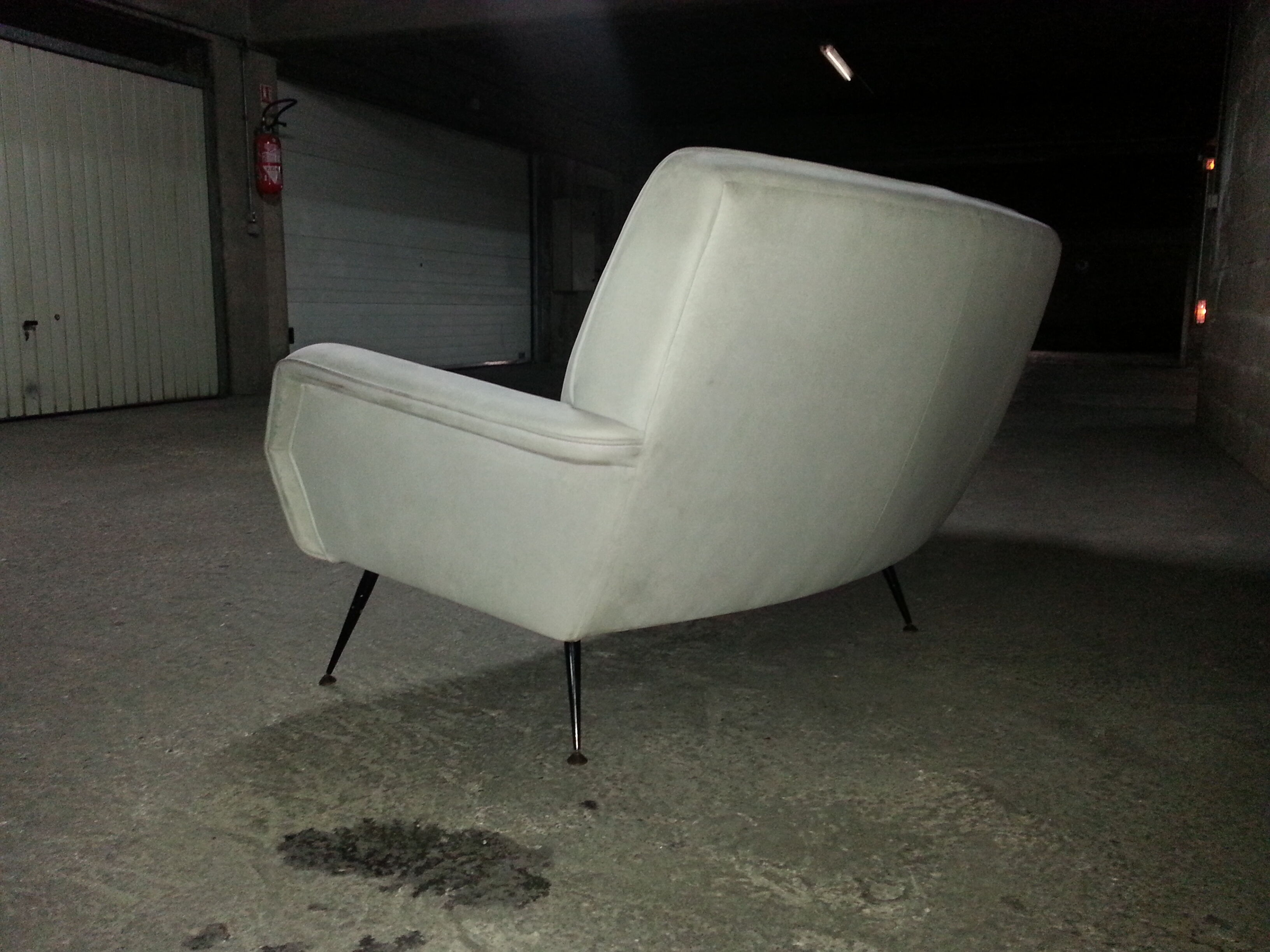 Sofa Italian vintage 50s design arc