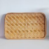 Rattan tray
