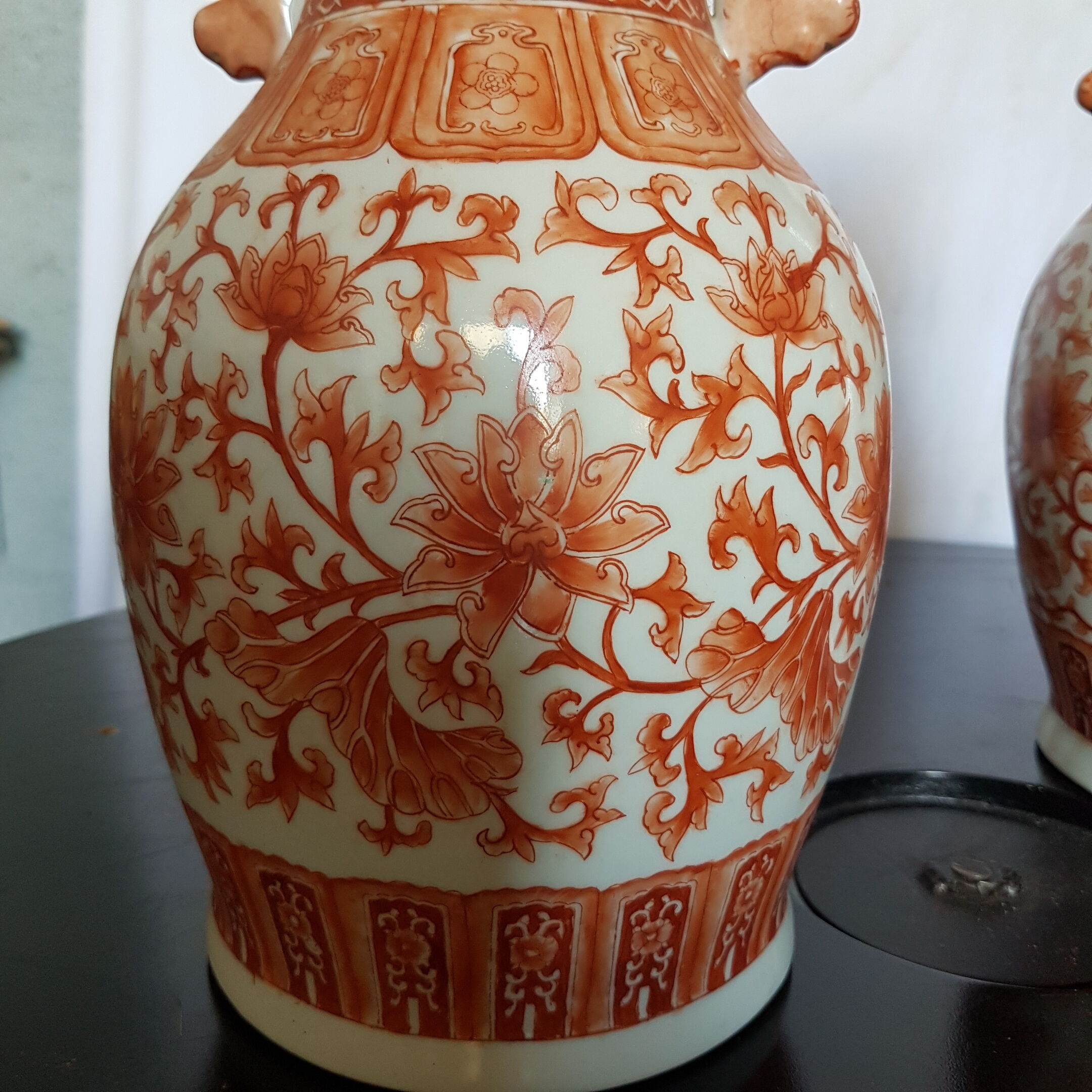 Pair of chinese vase