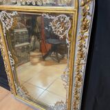Miroir de boiserie 19e siècle 82x140cm