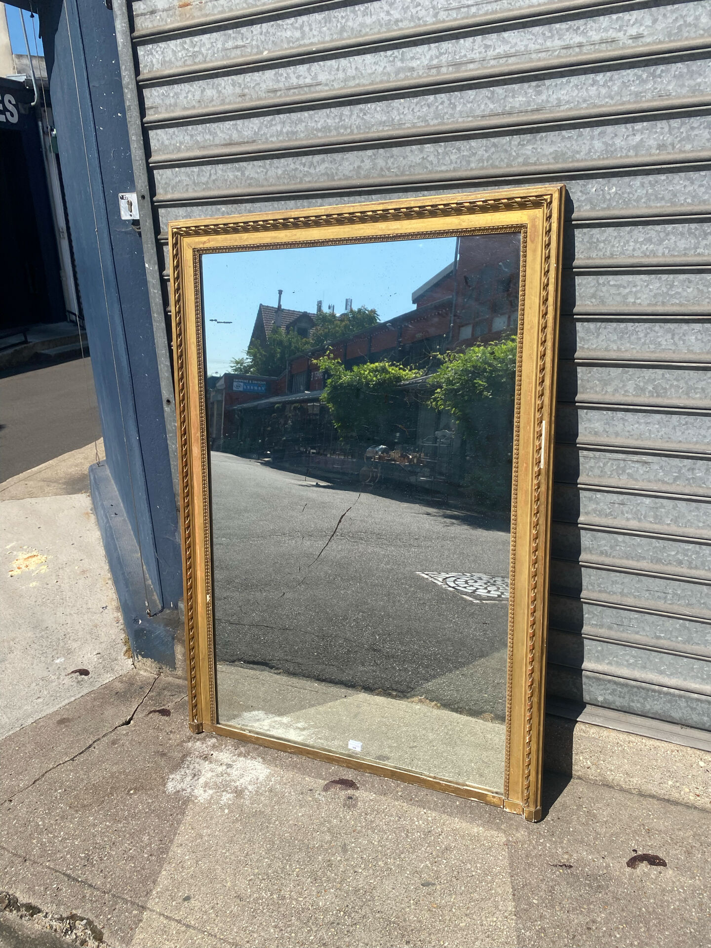 Miroir de cheminée