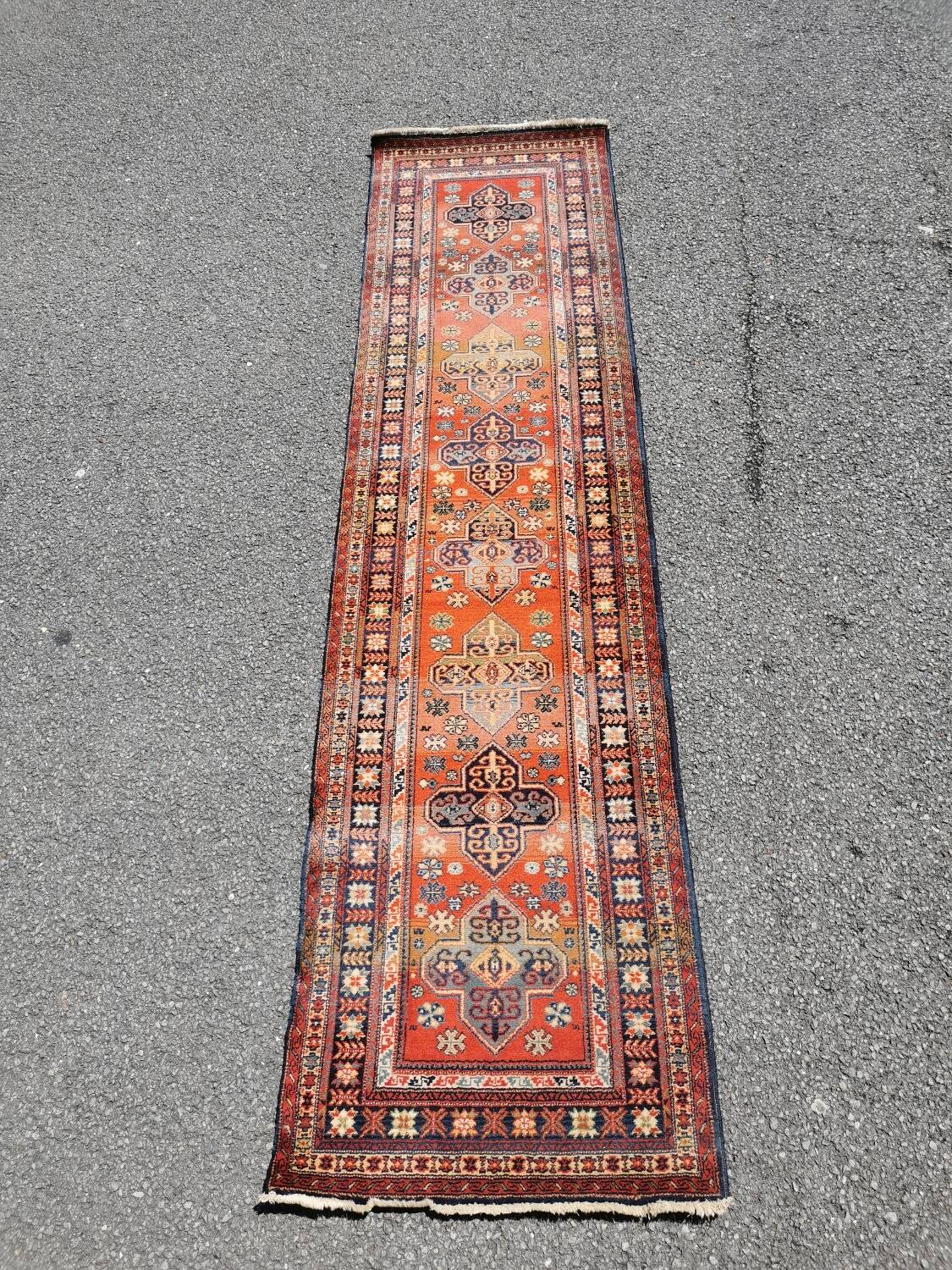 Oriental hallway rug