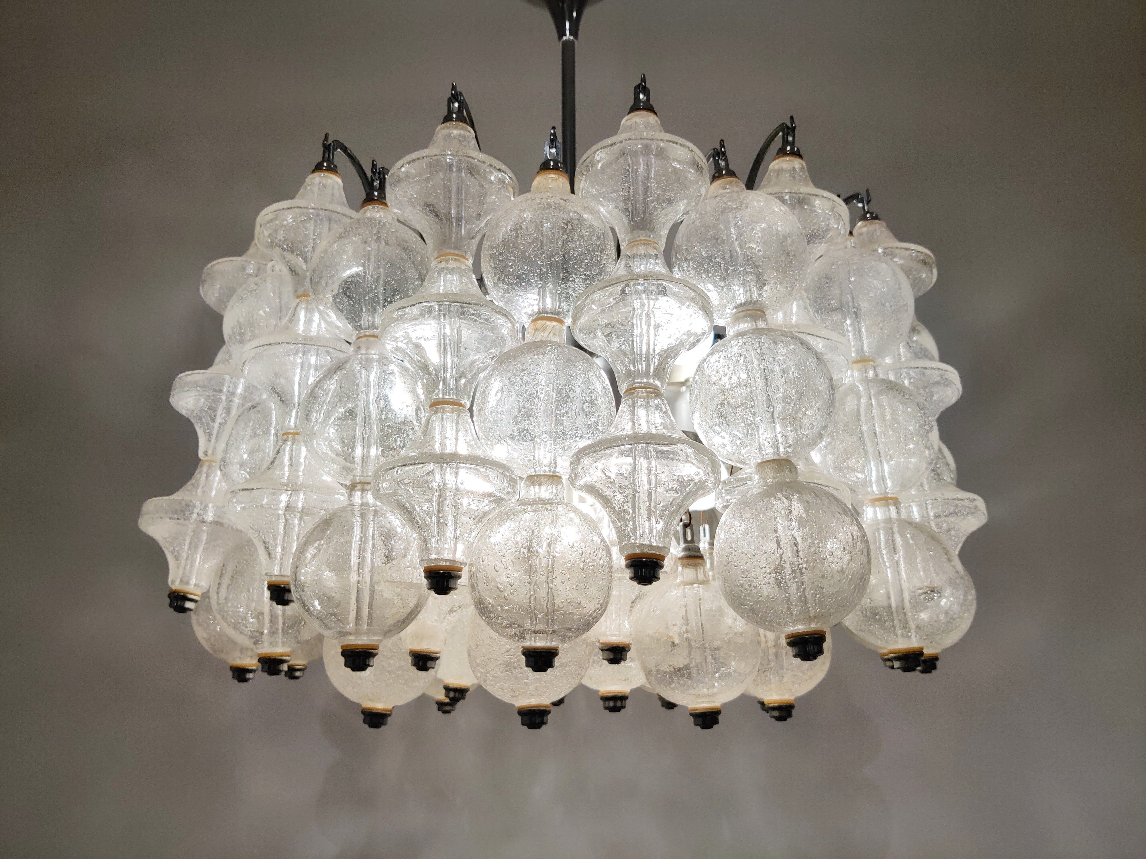 Tulipan chandelier by Kalmar, 1960s