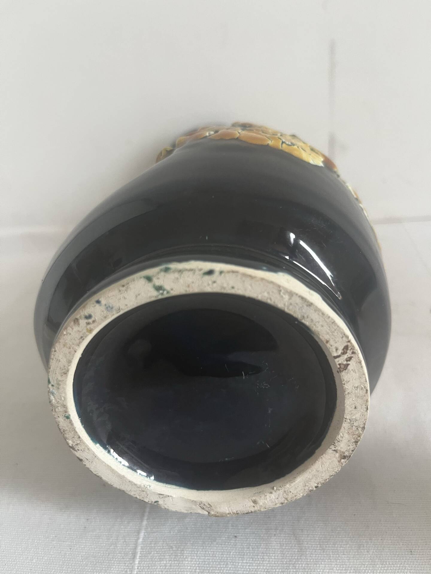 Vintage fat lava Vallauris pichet vase