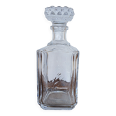Carafe à whisky en cristal d'arques vintage