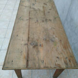 Pine farm table