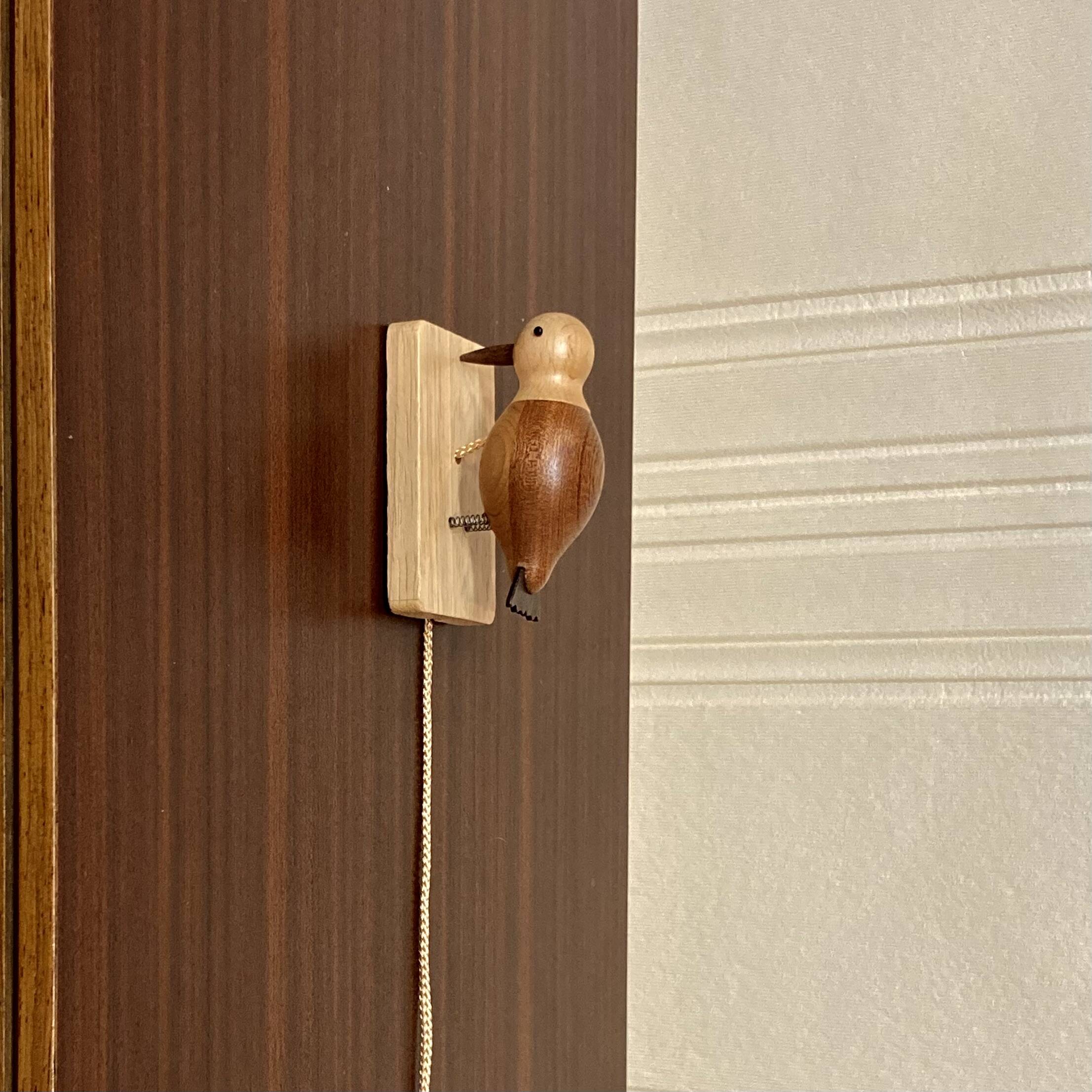 Scandinavian toc toc bird design.