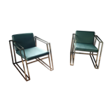 Paire de fauteuils design allemand