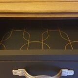 Art deco sideboard in solid oak