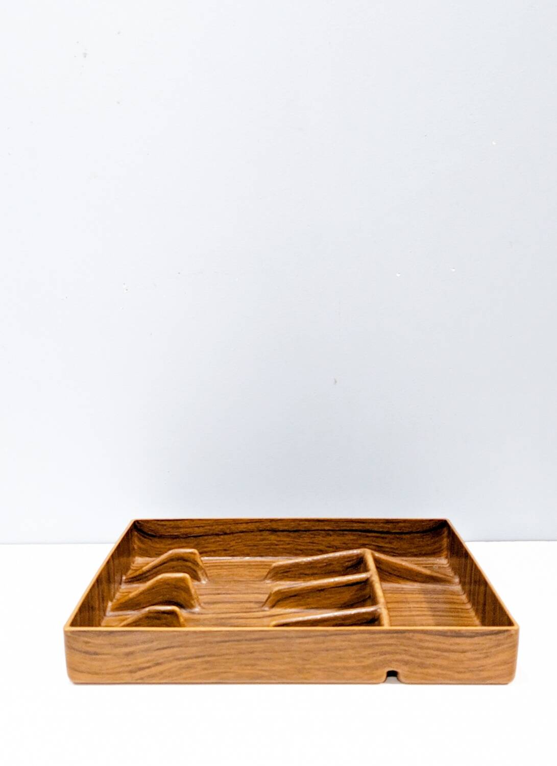 Cutlery tray from the 70s, Italian design Caleppio