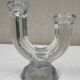 Paire de bougeoirs cristal