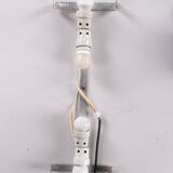 XXL Ice Wall Lamp by Hillebrand 60 cm long made in 1960