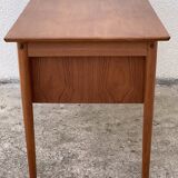 Desk Arne Vodder Teck Danish design 50's box with sliding drawers