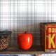 Seau à glaçons Pomme plastique glace seventies vintage