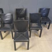 Arcadia dining chairs by Paolo Piva for B&B Italia set of 6