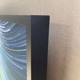 Fine Art Print – Aurora Borealis and Star Trails, Mountain Landscape