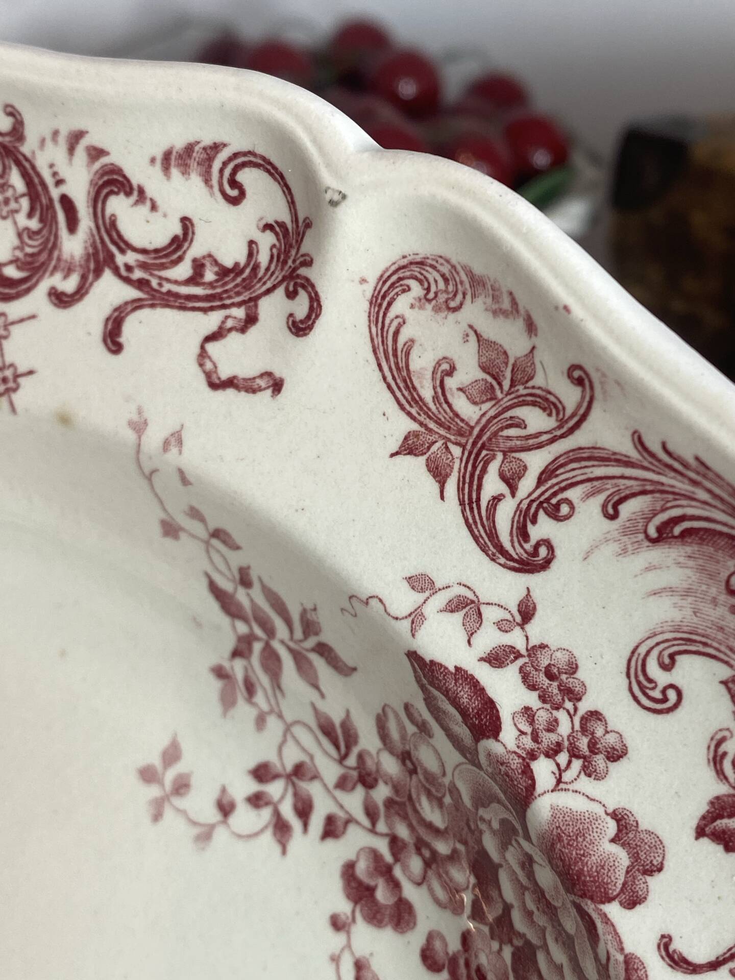 Round plate, ironstone, Villeroy & Boch, Valeria