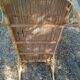 Bureau ancien en rotin osier vintage