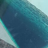 Solid glass desk from the 90s