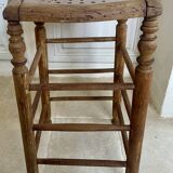 Old wooden bar stool