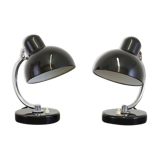Paire de lampes de table Modèle 6722 Christian Dell pour Kaiser Idell