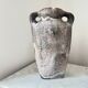 Vintage German Lava Style Grey Brown Amphora Vase, West Germany 1970s