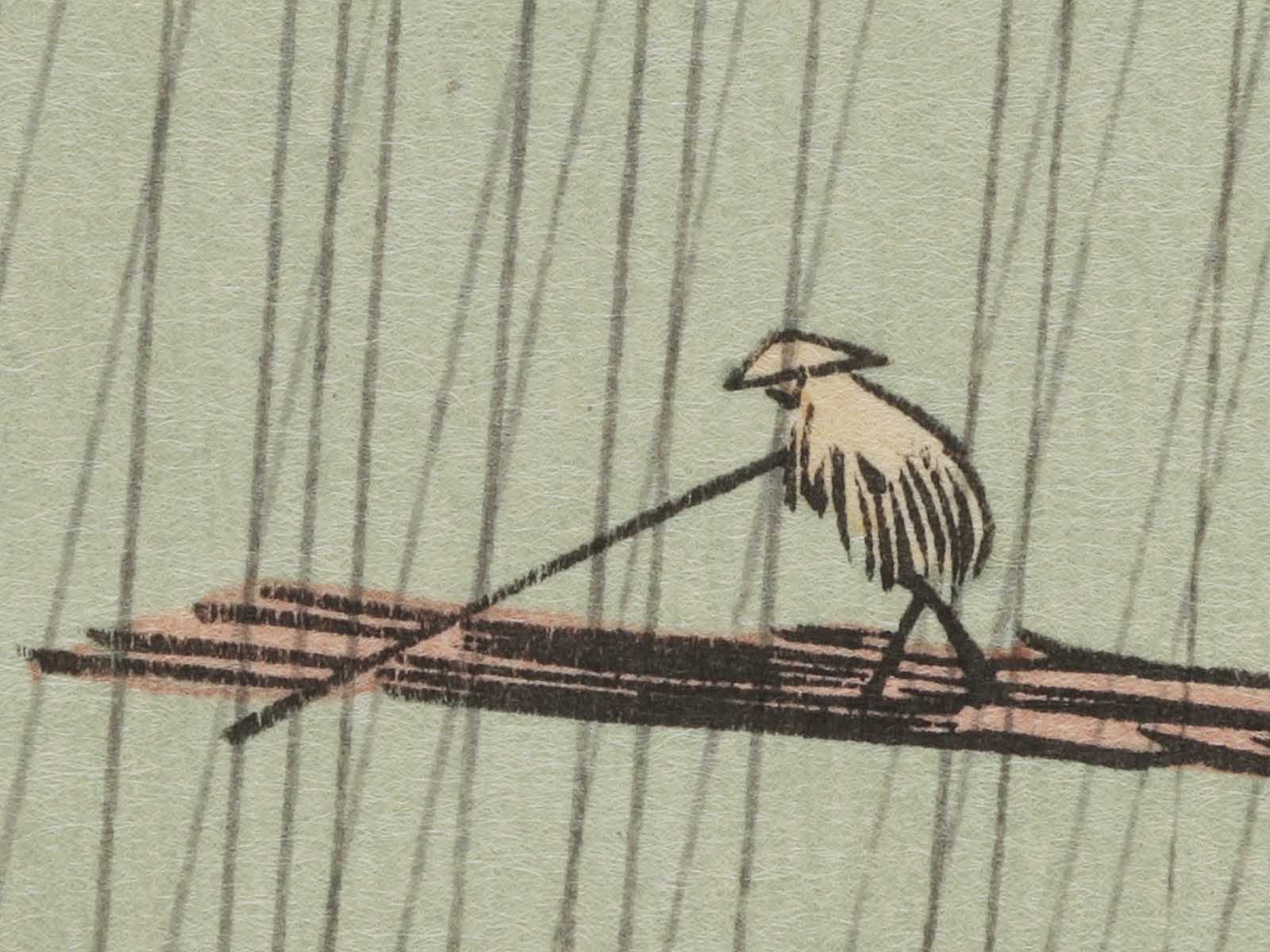 Sudden Shower Over Ohashi Bridge and Atake_Utagawa Hiroshige