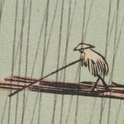 Sudden Shower Over Ohashi Bridge and Atake_Utagawa Hiroshige