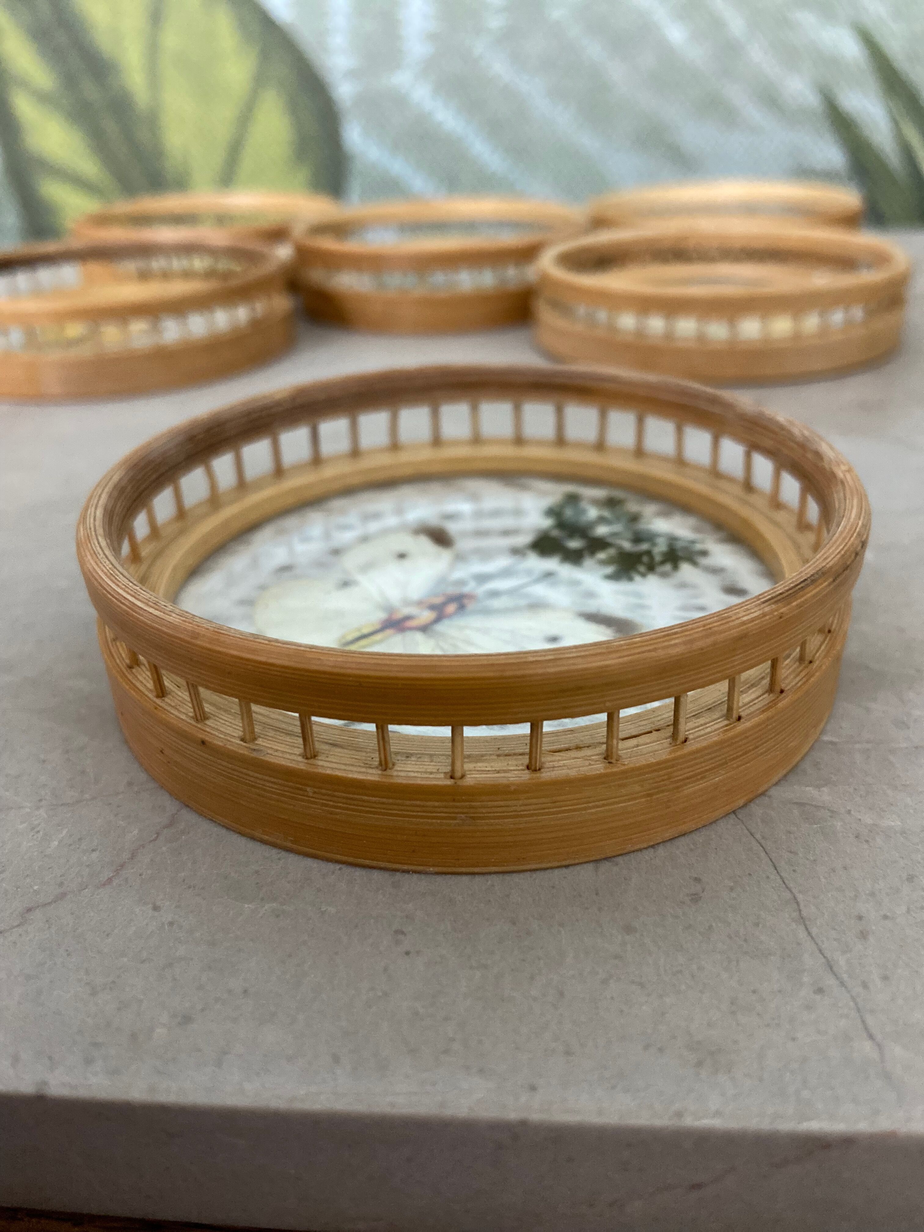 Butterfly coasters