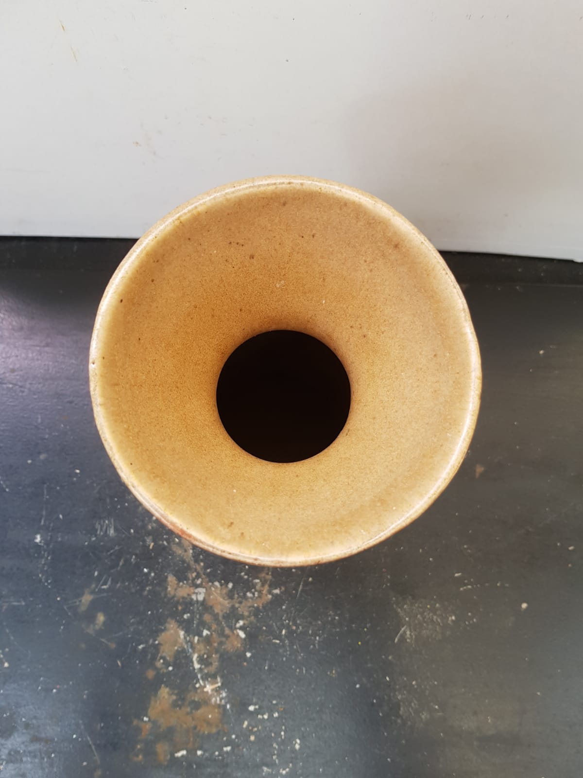 Old etruscan vase ceramic